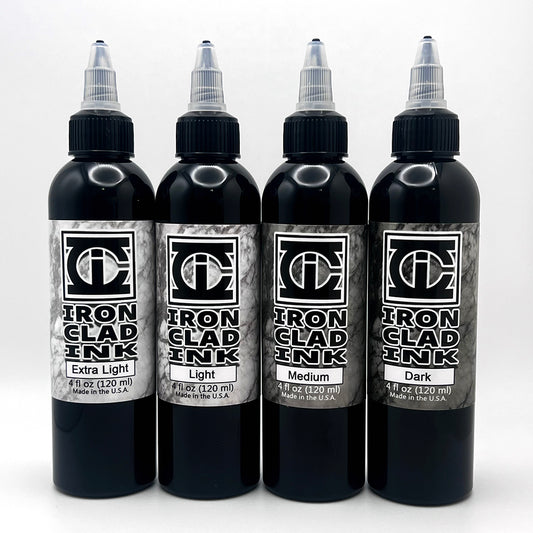 4 Ounce Grey Wash Set