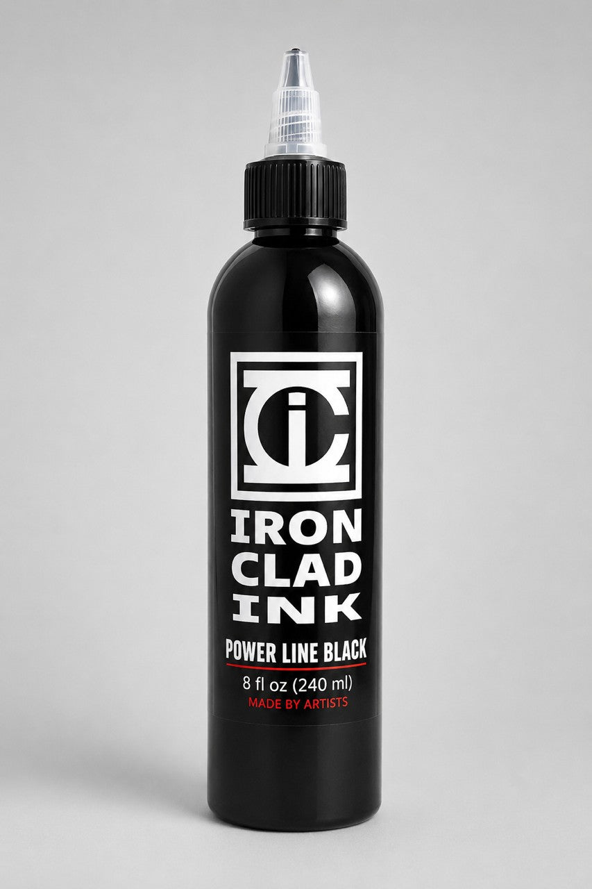 Black Tattoo Ink for Outlines lining